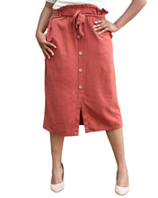 Load image into Gallery viewer, Royal Rustic Midi Skirt