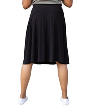 Load image into Gallery viewer, Black Midi Sport Skirt