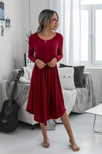 Load image into Gallery viewer, Ravishing Red Midi Dress