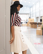 Load image into Gallery viewer, Tan A-Frame Skirt