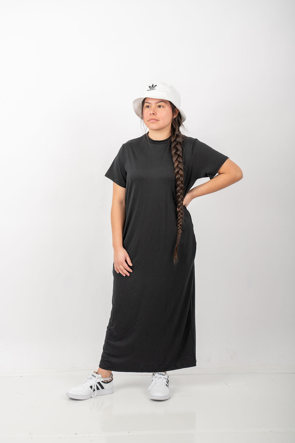 Comfy Black Dress Small