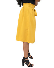 Load image into Gallery viewer, Mrs.Missy Mustard Yellow Midi Skirt
