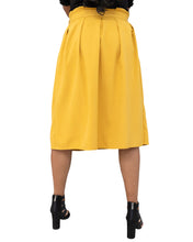 Load image into Gallery viewer, Mrs.Missy Mustard Yellow Midi Skirt
